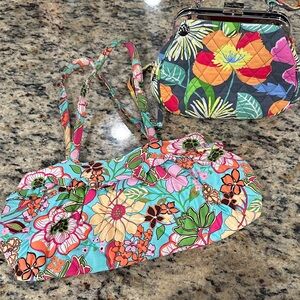 2 Vera Bradley Colorful Floral Bags
